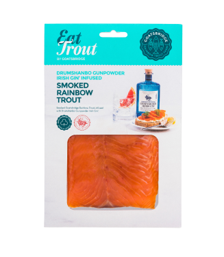 Gin Infused Cold Smoked Rainbow Trout