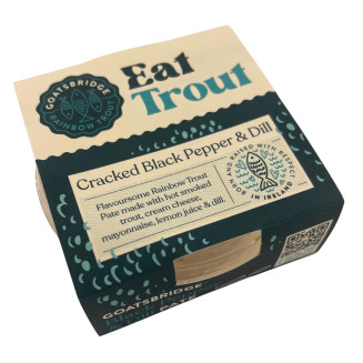 Goatsbridge Cracked Black Pepper Trout Pate 125G