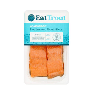 Hot Smoked Trout Fillets 170g (2 Fillets)